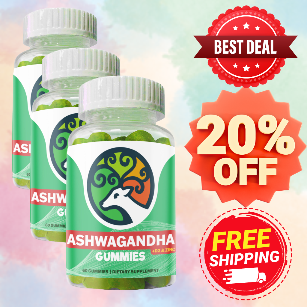 Stress Soothing Ashwagandha Gummies