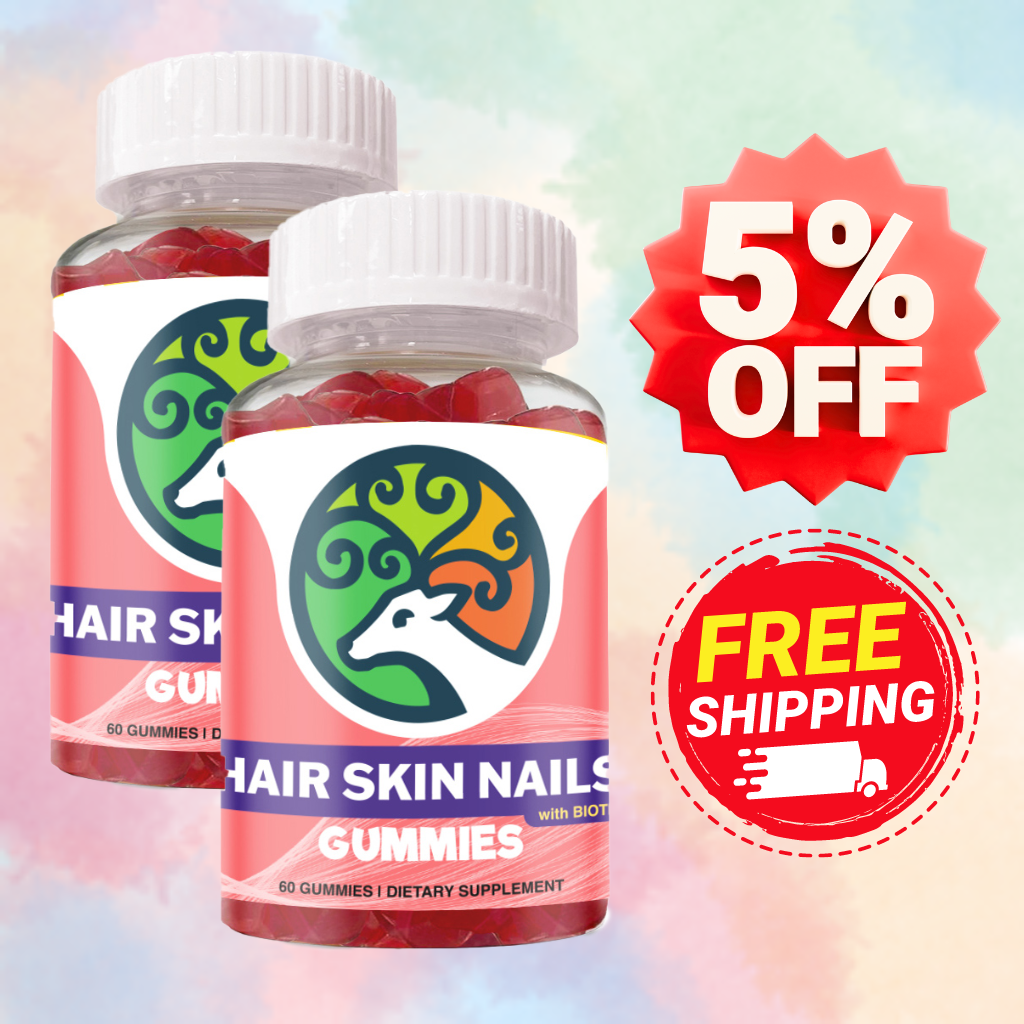 Radiant Hair, Skin and Nails Gummies