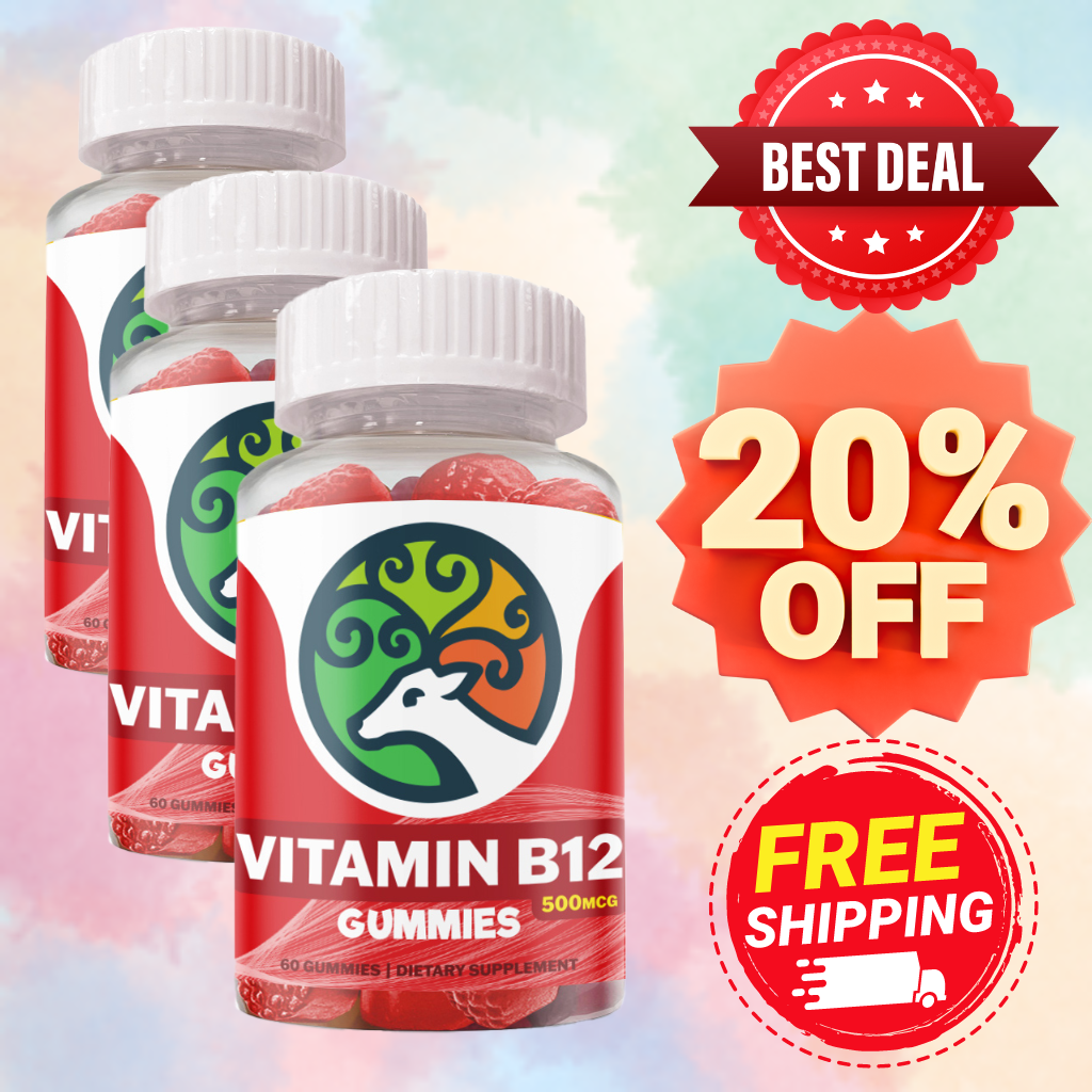 Vitamin B12 Gummies For Energy