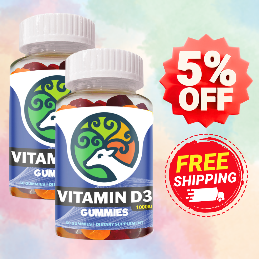 Sunshine Vitamin D3 Gummies - 1000IU